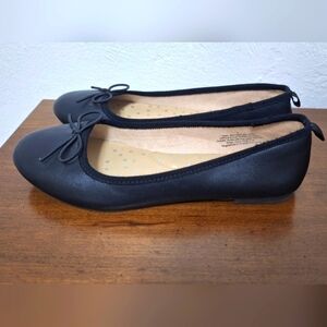 Cat & Jack Black Ballet Gilr Flats Size 3